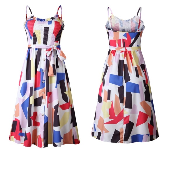 Color Print Midi - Picture 4 of 5